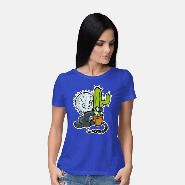 Baby Terror-Womens-Basic-Tee-demonigote