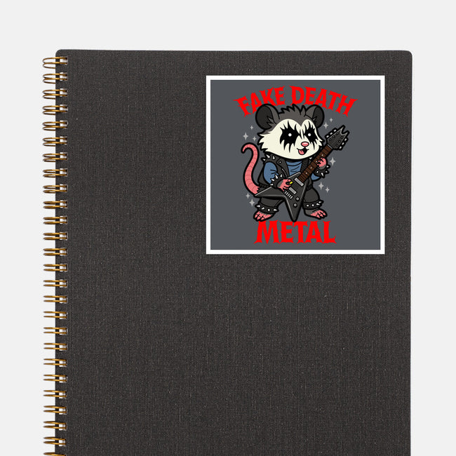 Fake Death Metal-None-Glossy-Sticker-Boggs Nicolas