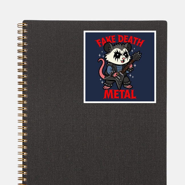 Fake Death Metal-None-Glossy-Sticker-Boggs Nicolas