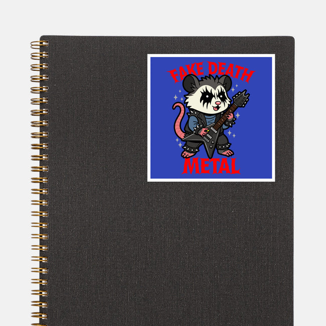 Fake Death Metal-None-Glossy-Sticker-Boggs Nicolas