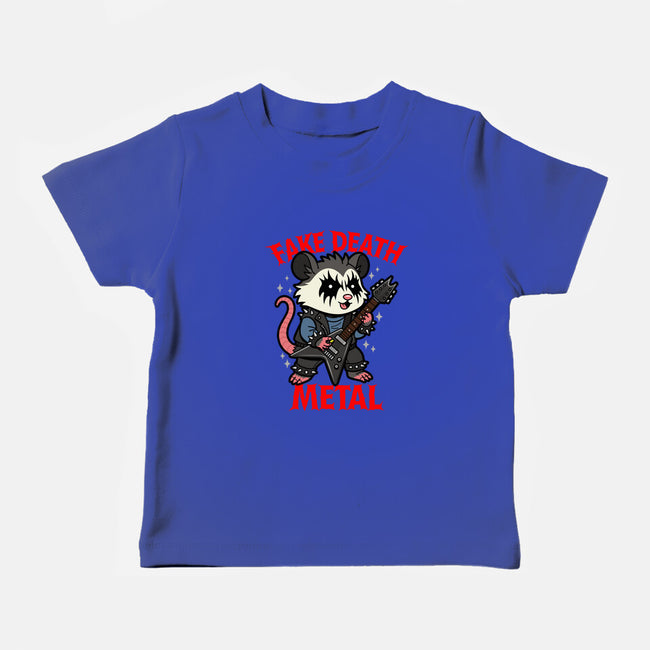 Fake Death Metal-Baby-Basic-Tee-Boggs Nicolas