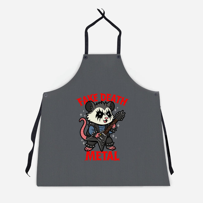 Fake Death Metal-Unisex-Kitchen-Apron-Boggs Nicolas