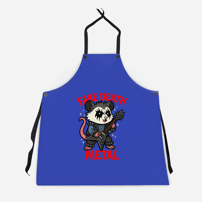 Fake Death Metal-Unisex-Kitchen-Apron-Boggs Nicolas