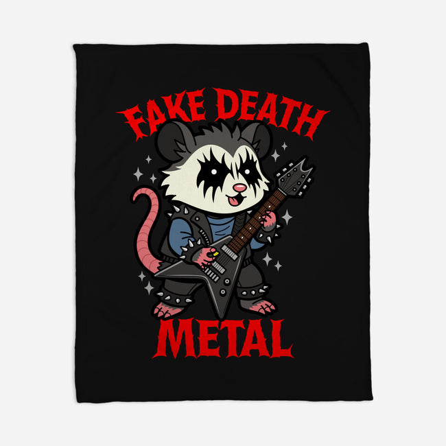 Fake Death Metal-None-Fleece-Blanket-Boggs Nicolas