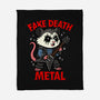 Fake Death Metal-None-Fleece-Blanket-Boggs Nicolas