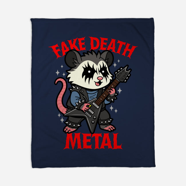 Fake Death Metal-None-Fleece-Blanket-Boggs Nicolas