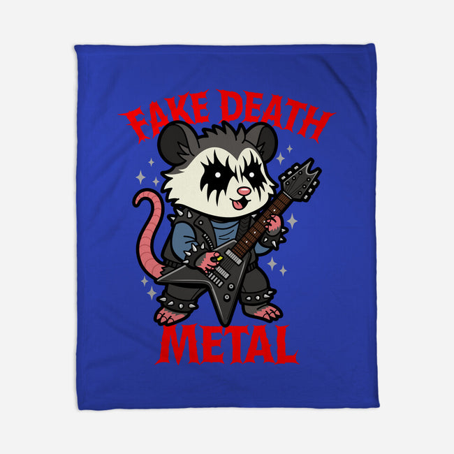 Fake Death Metal-None-Fleece-Blanket-Boggs Nicolas