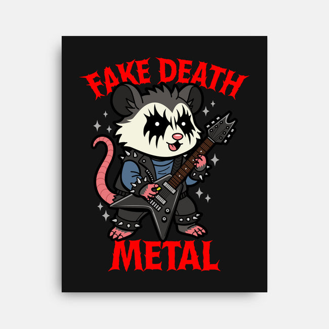 Fake Death Metal-None-Stretched-Canvas-Boggs Nicolas