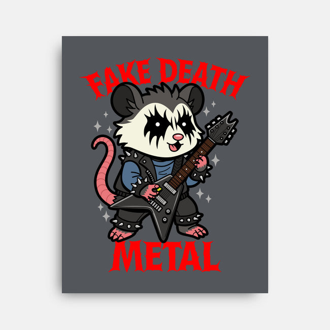 Fake Death Metal-None-Stretched-Canvas-Boggs Nicolas