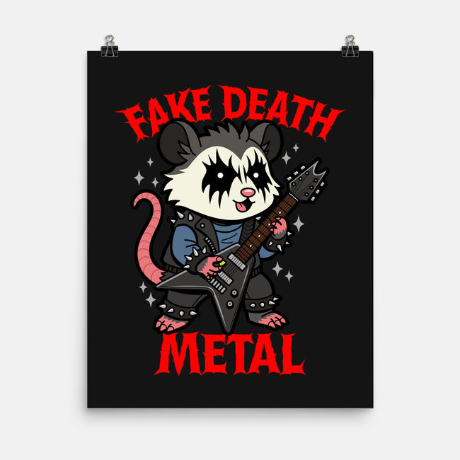 Fake Death Metal-None-Matte-Poster-Boggs Nicolas