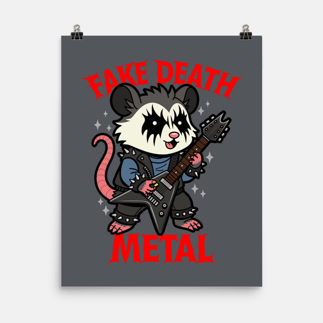 Fake Death Metal-None-Matte-Poster-Boggs Nicolas