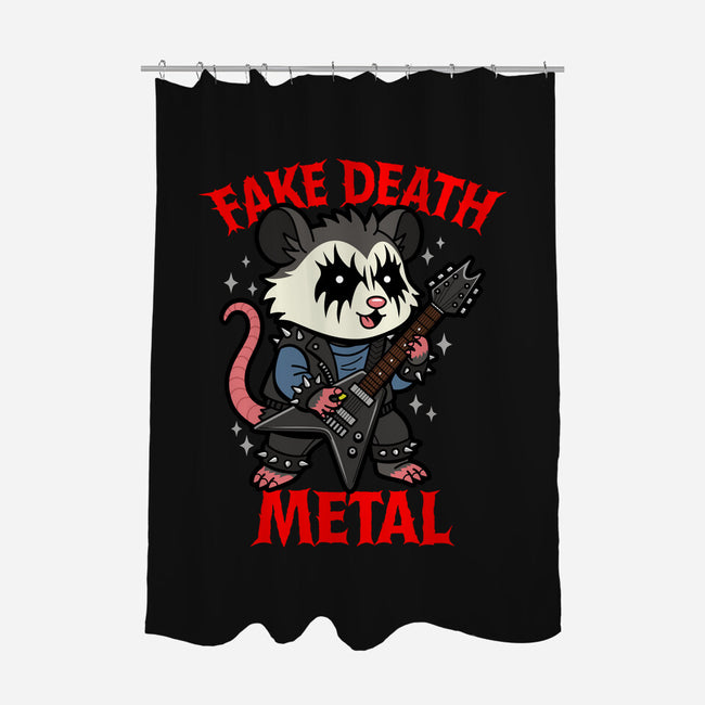 Fake Death Metal-None-Polyester-Shower Curtain-Boggs Nicolas