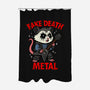 Fake Death Metal-None-Polyester-Shower Curtain-Boggs Nicolas