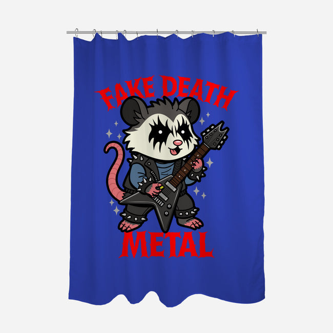 Fake Death Metal-None-Polyester-Shower Curtain-Boggs Nicolas