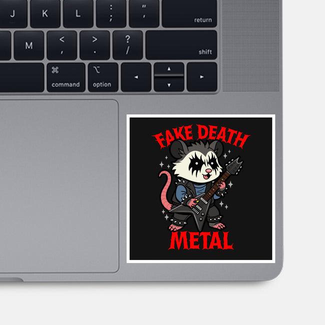 Fake Death Metal-None-Glossy-Sticker-Boggs Nicolas