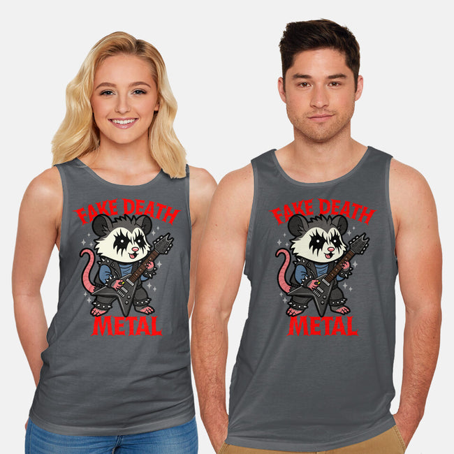 Fake Death Metal-Unisex-Basic-Tank-Boggs Nicolas