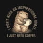 I Just Need A Coffee-Youth-Crew Neck-Sweatshirt-glitchygorilla