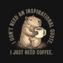 I Just Need A Coffee-Unisex-Kitchen-Apron-glitchygorilla