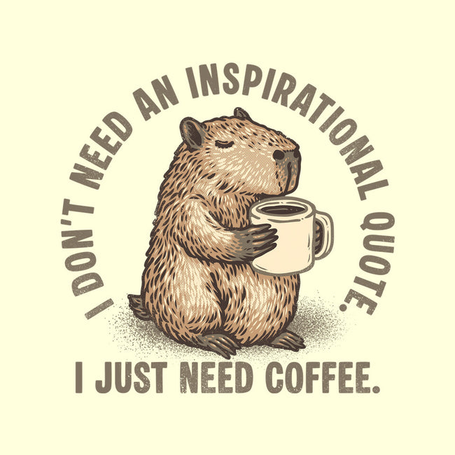 I Just Need A Coffee-None-Stretched-Canvas-glitchygorilla
