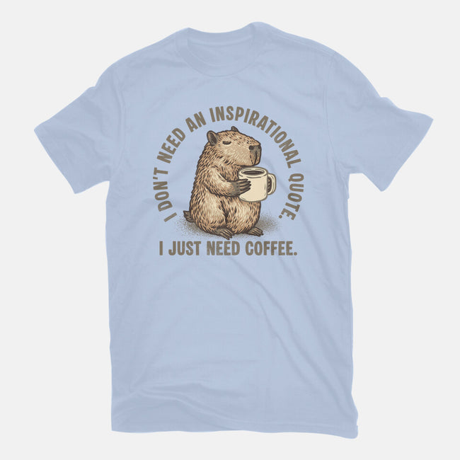 I Just Need A Coffee-Unisex-Basic-Tee-glitchygorilla