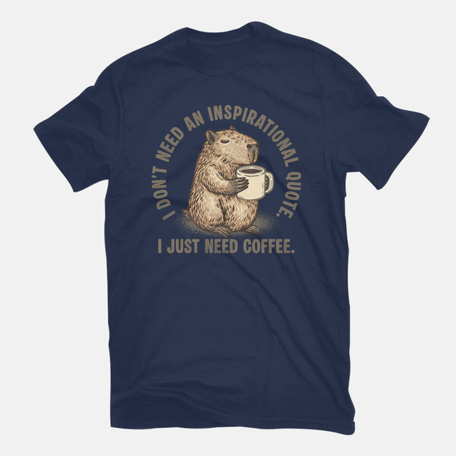 I Just Need A Coffee-Unisex-Basic-Tee-glitchygorilla