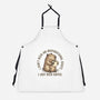 I Just Need A Coffee-Unisex-Kitchen-Apron-glitchygorilla