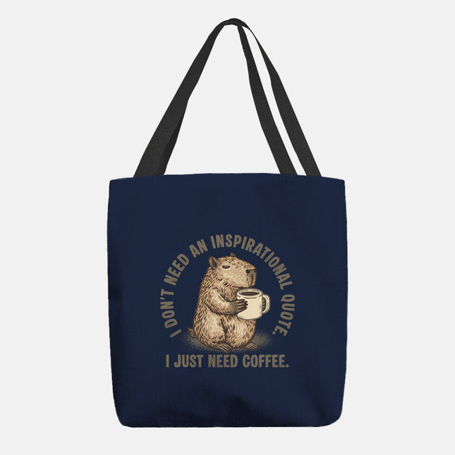 I Just Need A Coffee-None-Basic Tote-Bag-glitchygorilla