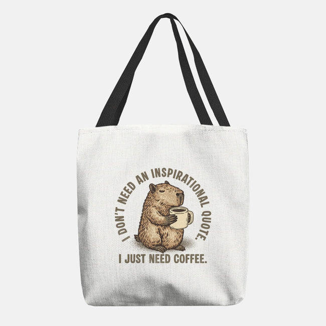 I Just Need A Coffee-None-Basic Tote-Bag-glitchygorilla