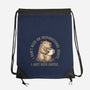 I Just Need A Coffee-None-Drawstring-Bag-glitchygorilla