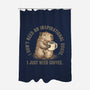 I Just Need A Coffee-None-Polyester-Shower Curtain-glitchygorilla