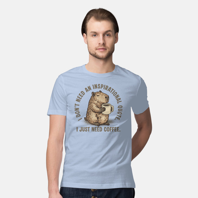 I Just Need A Coffee-Mens-Premium-Tee-glitchygorilla