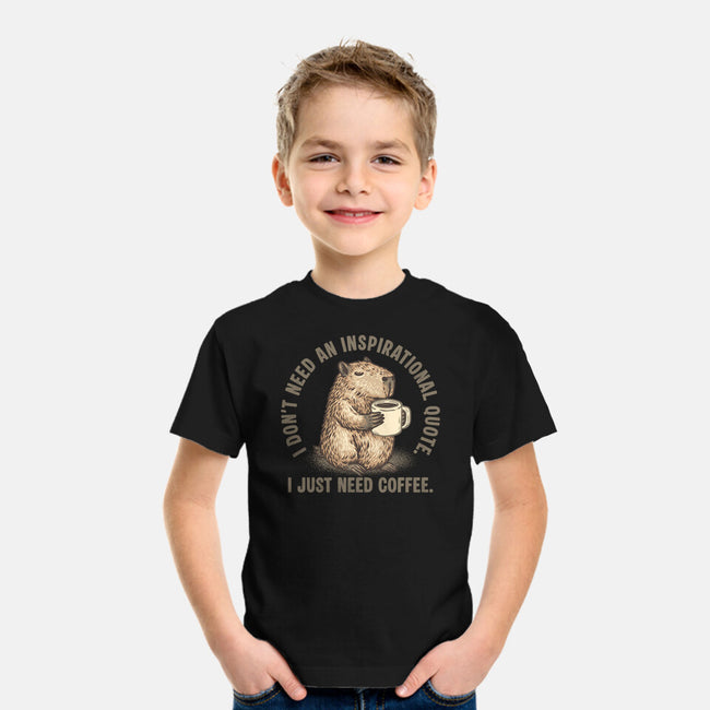 I Just Need A Coffee-Youth-Basic-Tee-glitchygorilla