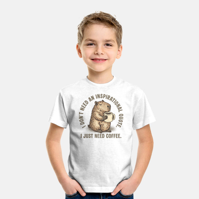 I Just Need A Coffee-Youth-Basic-Tee-glitchygorilla