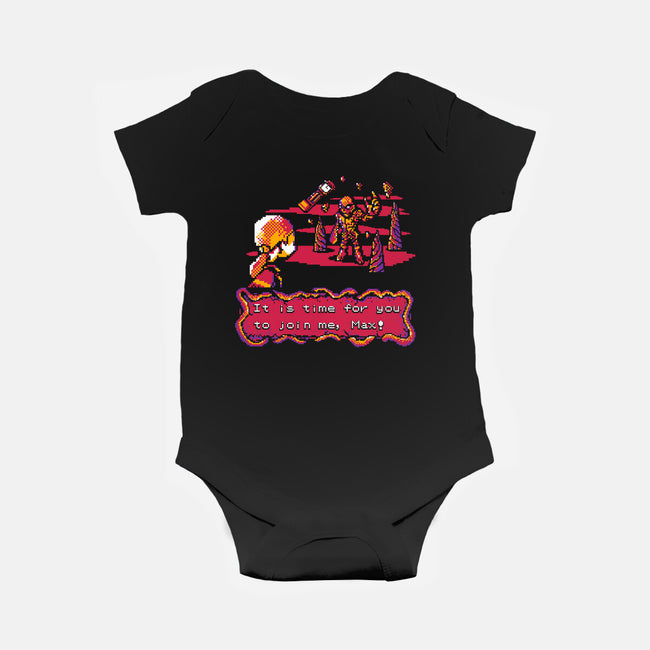 Pocket Stranger-Baby-Basic-Onesie-demonigote