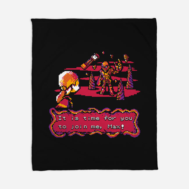 Pocket Stranger-None-Fleece-Blanket-demonigote