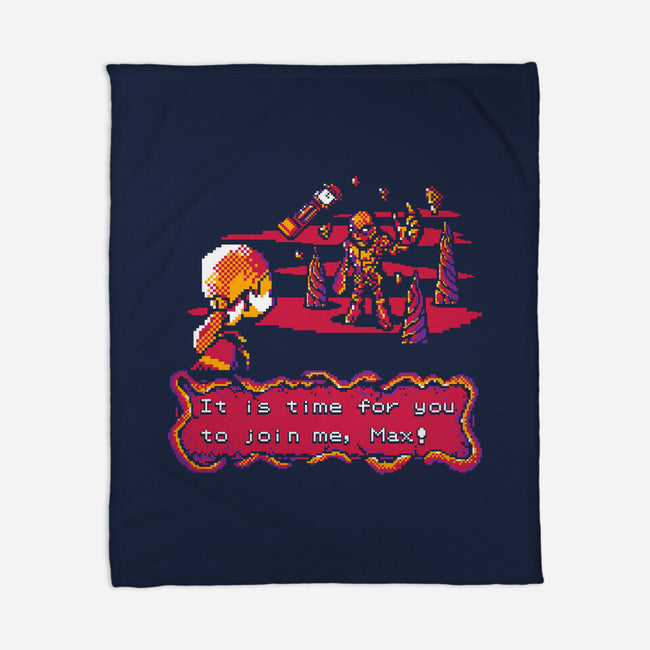 Pocket Stranger-None-Fleece-Blanket-demonigote