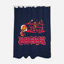 Pocket Stranger-None-Polyester-Shower Curtain-demonigote