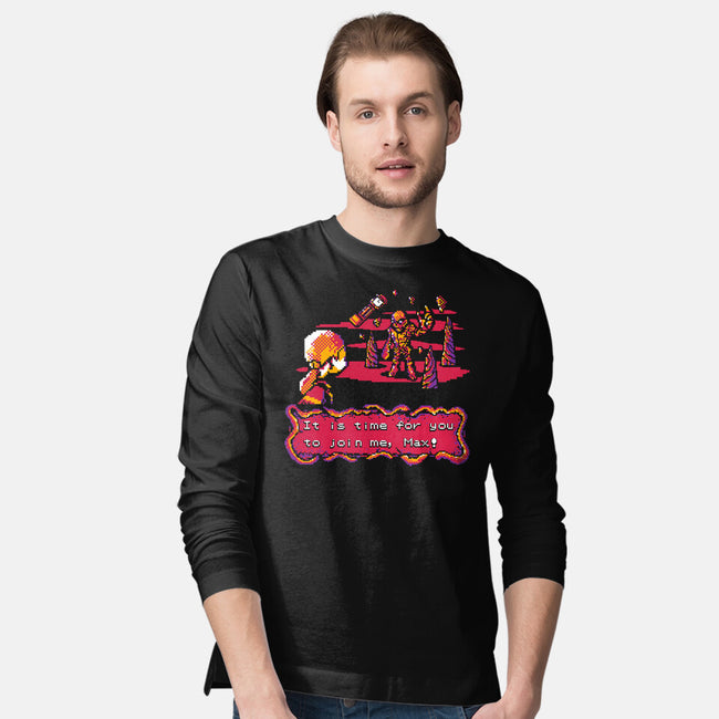 Pocket Stranger-Mens-Long Sleeved-Tee-demonigote