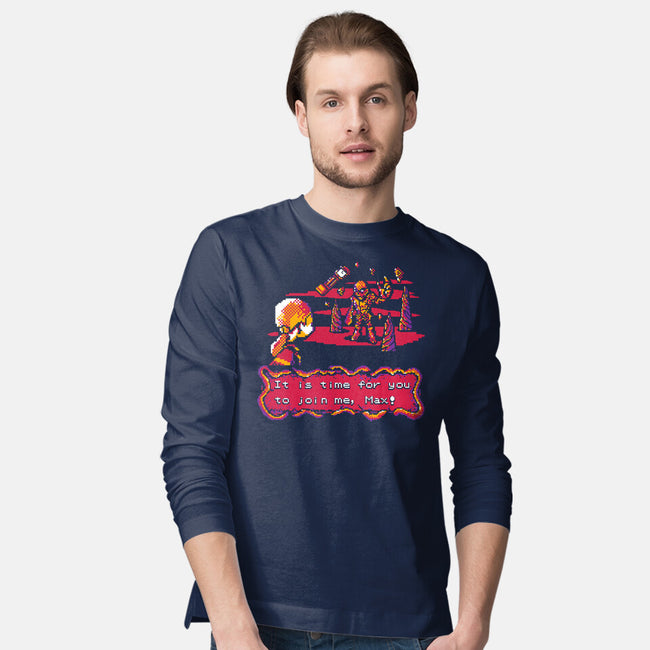 Pocket Stranger-Mens-Long Sleeved-Tee-demonigote