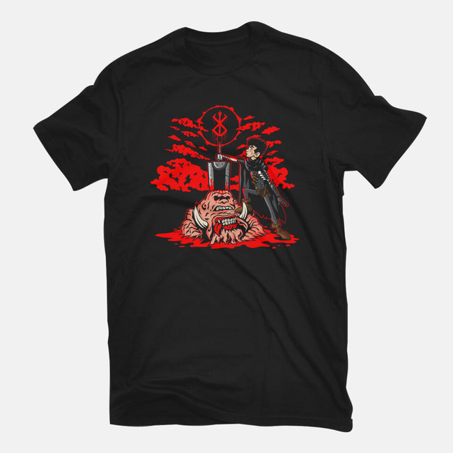 The Hunk Of Iron-Womens-Fitted-Tee-demonigote