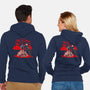 The Hunk Of Iron-Unisex-Zip-Up-Sweatshirt-demonigote