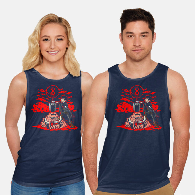 The Hunk Of Iron-Unisex-Basic-Tank-demonigote
