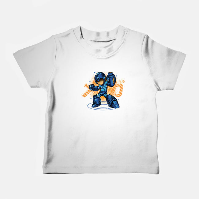 Mega Blast-Baby-Basic-Tee-glitchygorilla