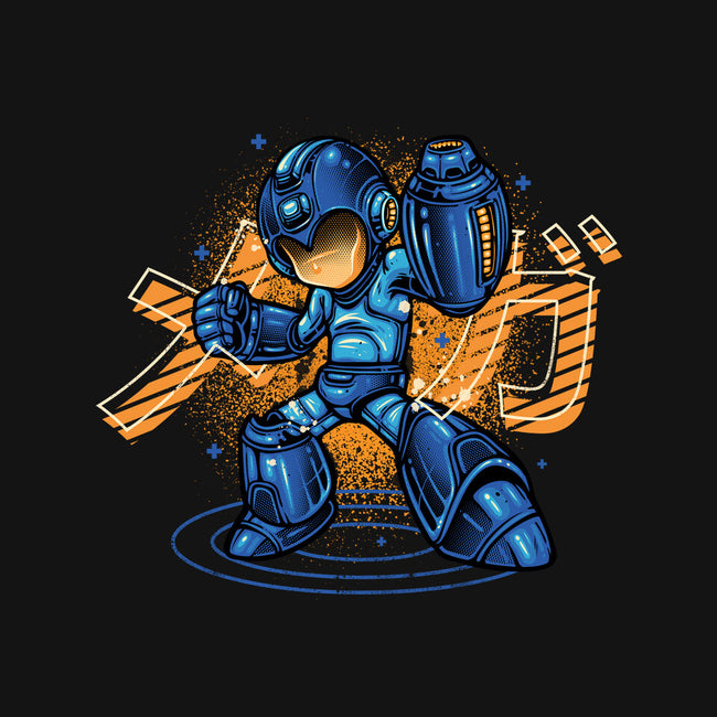 Mega Blast-Womens-Basic-Tee-glitchygorilla