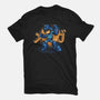 Mega Blast-Womens-Basic-Tee-glitchygorilla