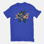 Mega Blast-Womens-Basic-Tee-glitchygorilla