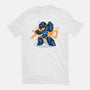 Mega Blast-Womens-Basic-Tee-glitchygorilla