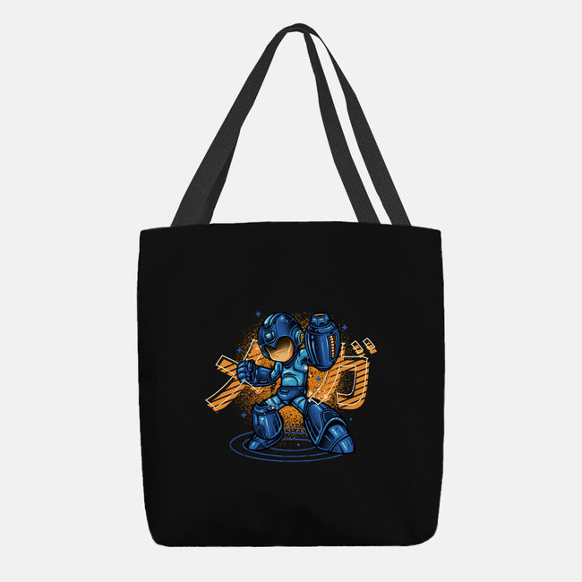 Mega Blast-None-Basic Tote-Bag-glitchygorilla