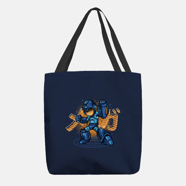 Mega Blast-None-Basic Tote-Bag-glitchygorilla