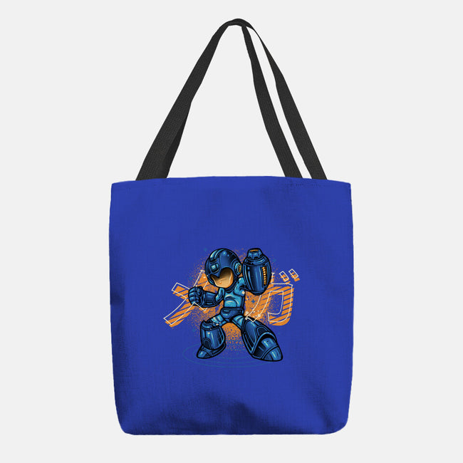 Mega Blast-None-Basic Tote-Bag-glitchygorilla